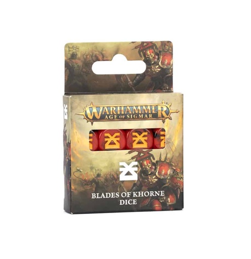 [5011921254316] AGE OF SIGMAR: BLADES OF KHORNE DICE