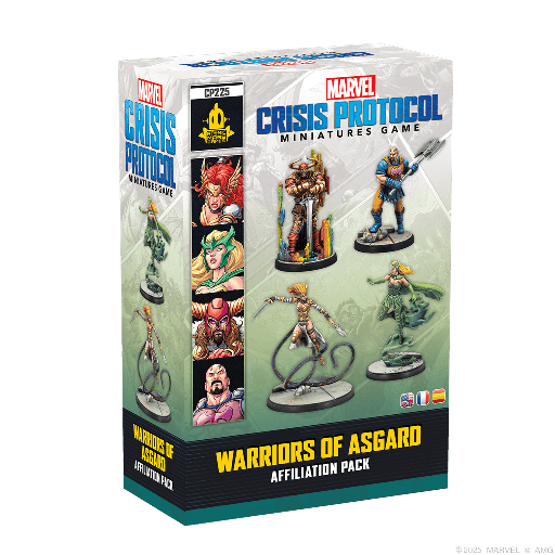 [0841333129576] Marvel Crisis Protocol: Warriors of Asgard Affiliation Pack (Preventa)