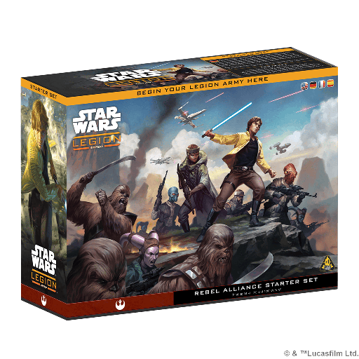 [0841333132026] SW Legion: Rebel Alliance Starter Set (Preventa)
