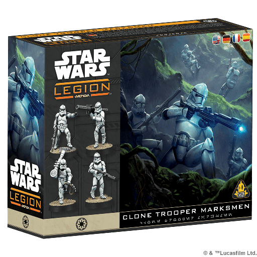 [0841333133474] SW Legion: Clone Trooper Marksmen Unit (Preventa)