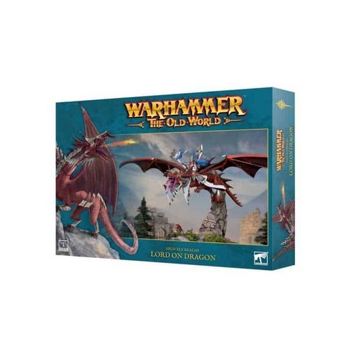 [5011921206544] High Elf Realms: Lord On Dragon