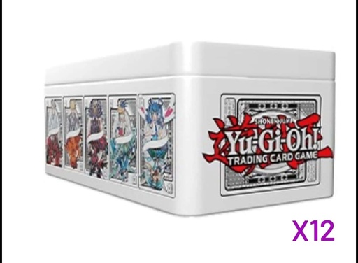 Yugioh Mega-Pack 2025 con lata metalica en ingles (Preventa)