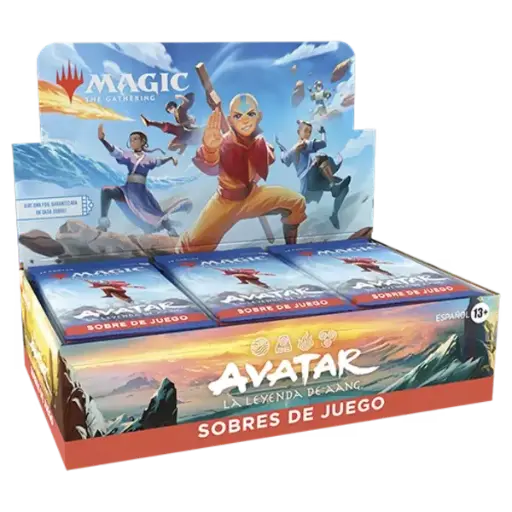 [D45801050] MTG Avatar: the Last Airbender Play Booster Display (30 Packs) Español 