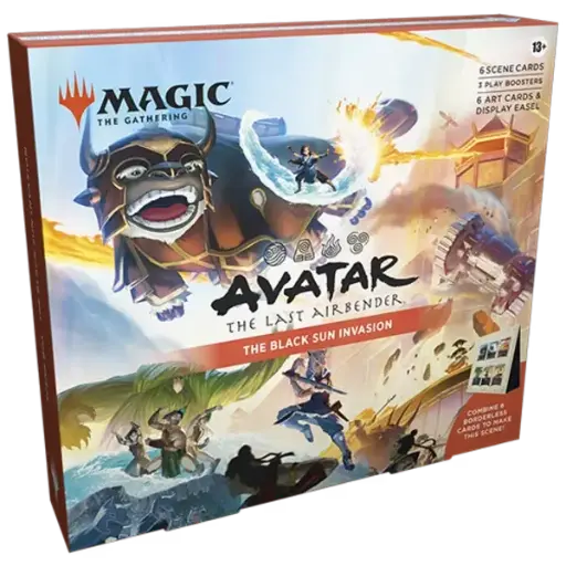 MTG  Avatar: the Last Airbender Scene Box The Black Sun Invasion Ingles