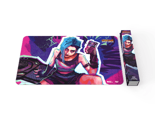 [810155273767] Riftbound: League of Legends TCG  Origins Jinx Playmat (Preventa)