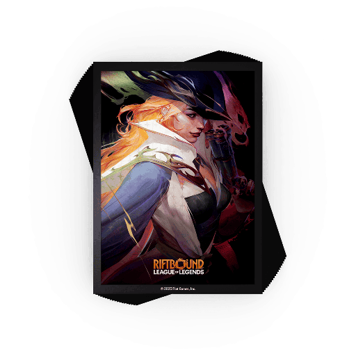 [810155273866] Riftbound: League of Legends TCG  Origins Miss Fortune 100 Sleeves (Preventa)