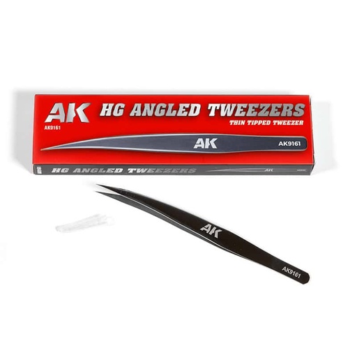 [8435568307964] AK9161 HG PINZA ANGULAR 01 PUNTA FINA
