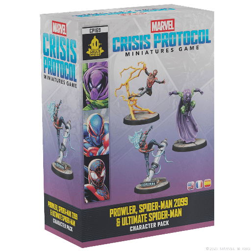 [0841333131784] (Preventa) Marvel Crisis Protocol: Prowler, Spider-Man 2099, Ultimate Spider-Man