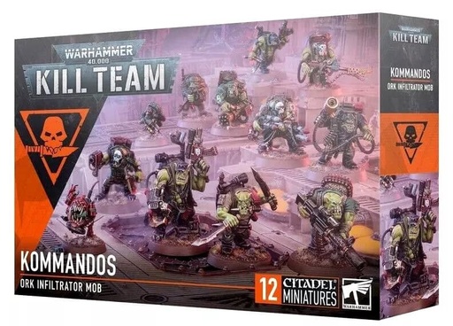 [5011921251544] KILL TEAM: ORKOMANDOZ (Preventa)