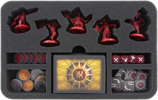 [HSMEBA040BO] Bandeja de espuma para Warhammer Underworlds: Shadespire Khorne Bloodbound