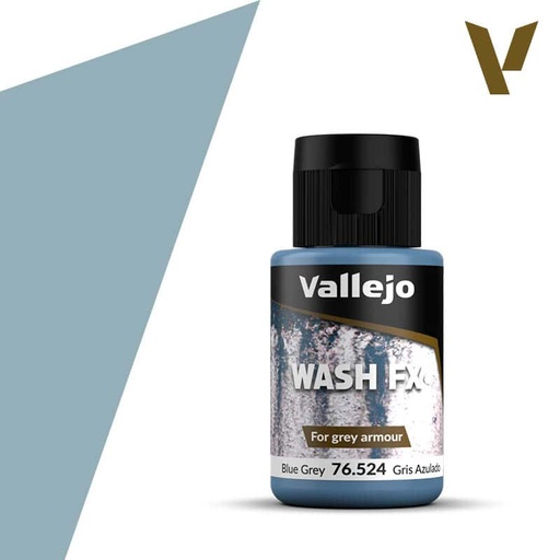 [8429551765244] Vallejo Model Wash 76524 Gris Azulado 35ml