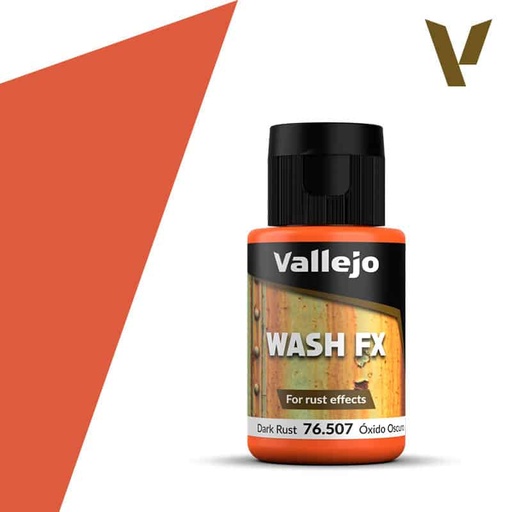 [8429551765077] Vallejo Model Wash 76507 Oxido Oscuro 35ml