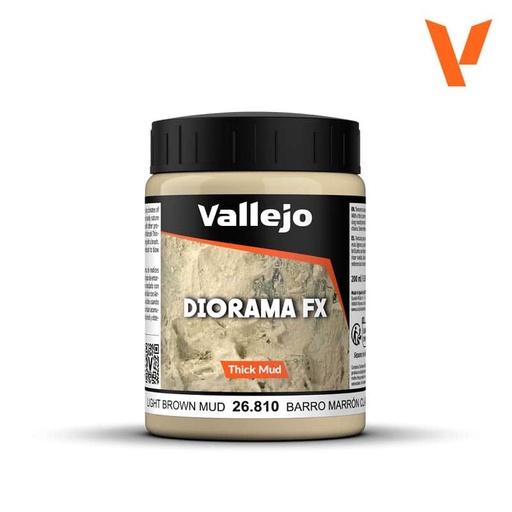 [8429551268103] Texture Vallejo Barro Marron Claro 26.810 200ml