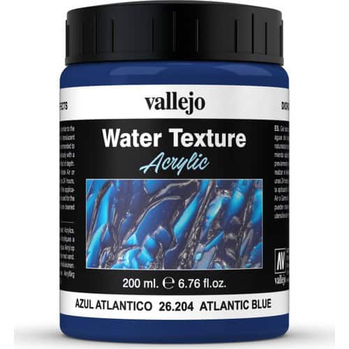 [8429551262040] Texturas DIORAMA EFFECTS VALLEJO 200ml. Azul Atlantico