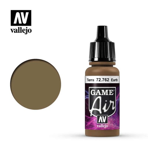 [8429551727624] Vallejo Game Air Tierra 72762 17ml.