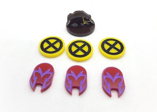 [1000000000017-1] Set de tokens X23 y Honey Badger