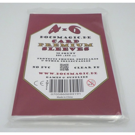 [705860694191] Fundas Docsmagic Card Premium 50 fundas 105x155
