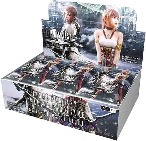 [4988601360289] FINAL FANTASY TCG - CAJA DE SOBRES EMISSARIES OF LIGHT (ESPANOL)