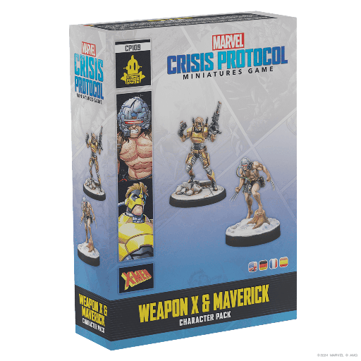 [0841333126254] Marvel Crisis Protocol MCP: MCP: Weapon X & Maverick