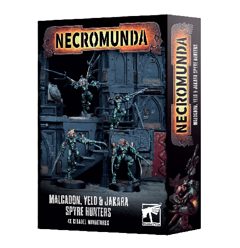 [5011921218684] NECROMUNDA: MALCADON YELD & JAKARA SPYRE HUNTER