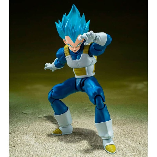 [4573102664587] Figura S.H. Figuarts Super Saiyan God Super Saiyan Vegeta Unwavering Saiyan Pride Dragon Ball Super 14cm