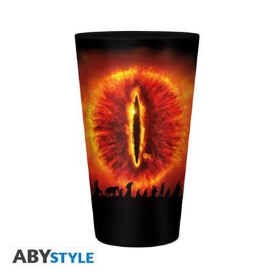 [3665361096627] LORD OF THE RINGS  Large Glass  400ml - Sauron