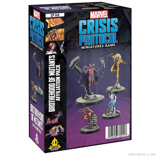 [841333119119] Marvel Crisis Protocol: Brotherhood of Mutants Affiliation Pack - EN
