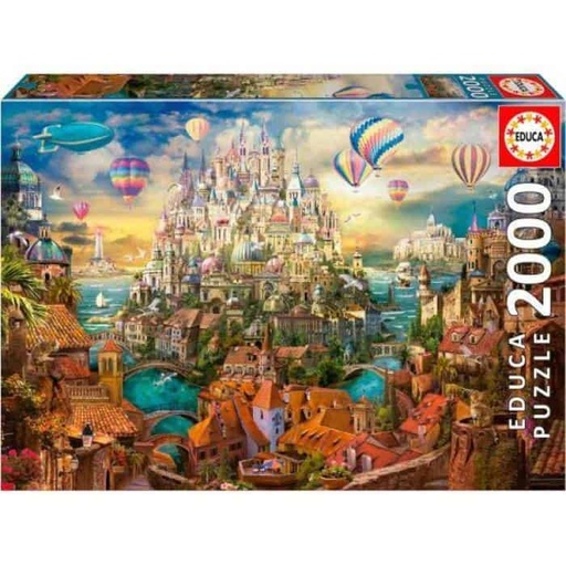 [8412668199446] Puzzle Educa 2000 CIUDAD DE LOS SUENOS