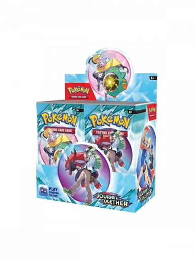 [196214108202] Pokemon TCG:  JCC SCARLET &amp; VIOLET 09 JOURNEY TOGETHER BOOSTER - INGLES