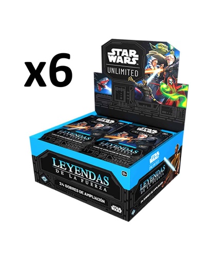 Starwars Unlimited: Case de Legends of the Force (Ingles)