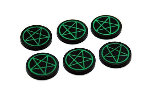 [1000000000017-1-1-1-1] Set de 6 tokens Cabal compatibles con Marvel Crisis Protocol