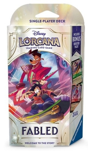 [4050368989178] Disney Lorcana: Mazo de inicio (Emerald/Ruby) Fabled