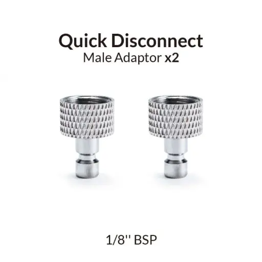 [40799] Gaahleri Adaptador macho de desconexión rápida (2u)