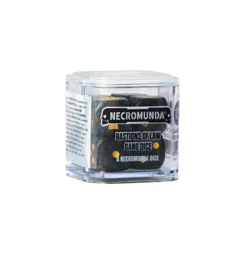 [301-51] Necromunda: Bastions of Law Gang Dice Set 