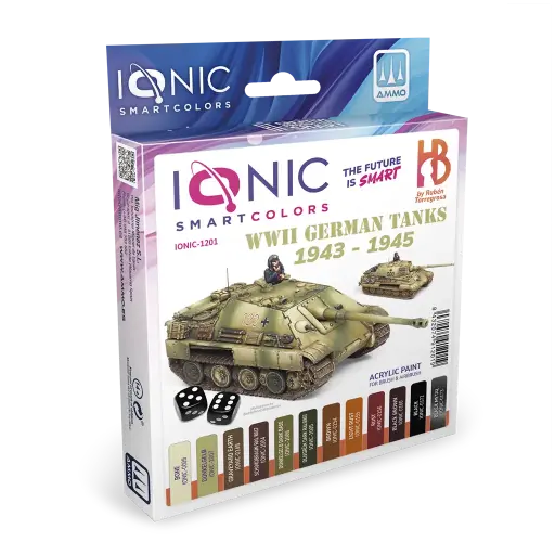 [IONIC1201] IONIC Set Tanques alemanes SGM 1943 45 