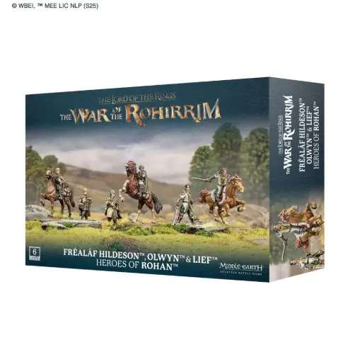 [30-99] Fréaláf Hildeson™, Olwyn™ & Lief™, Heroes of Rohan 