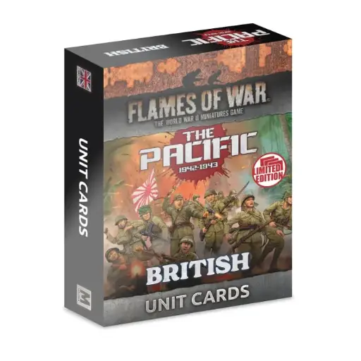 [FW258BU] The Pacific: British, Australian & Indian Unit Cards 