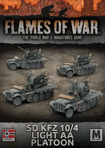 [GBX111] Sd Kfz 10/4 Light AA Platoon Midle