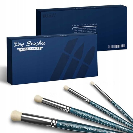 [11241] Caja pinceles para Pincel Seco BLUE SERIES