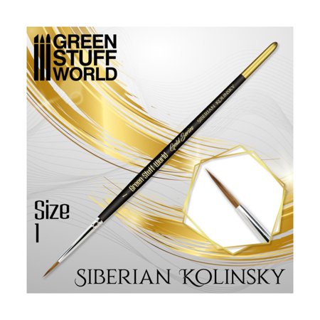 [2358] GOLD SERIES Pincel Kolinsky Siberiano - 1