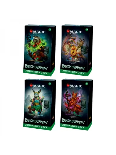 MTG Magic the Gathering Bloomburrow Mazos de Commander (ENG)