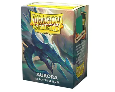 DRAGON SHIELD STANDARD SIZE MATTE  SLEEVES AURORA (100 SLEEVES) 