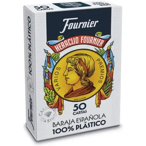 [10023423] BARAJA ESPAÑOLA DE PLASTICO 50 CARTAS Nº 2100 