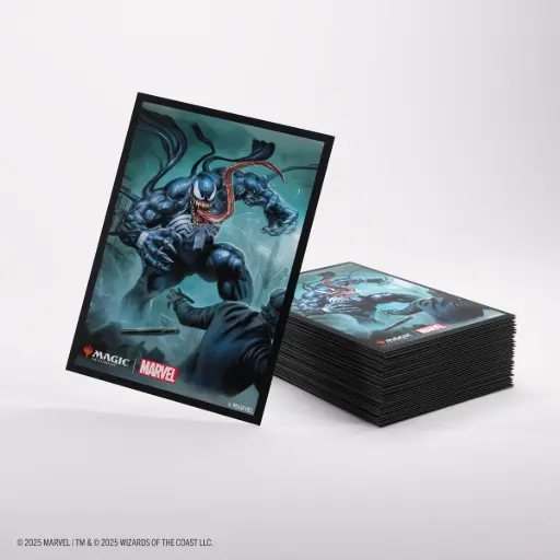 Gamegenic  Magic: The Gathering  Marvel's Spider Man Premium Art Sleeves  Venom (105 fundas)