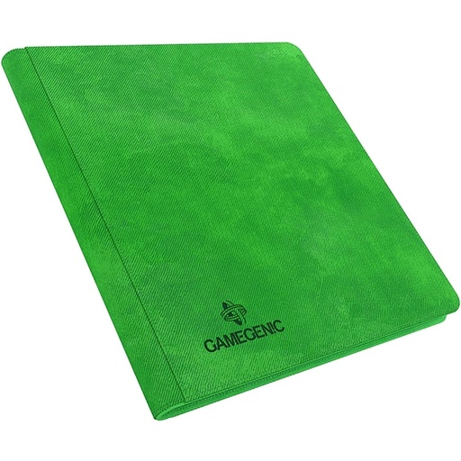 [33806] GAMEGENIC - ZIP-UP ALBUM 24-POCKET GREEN