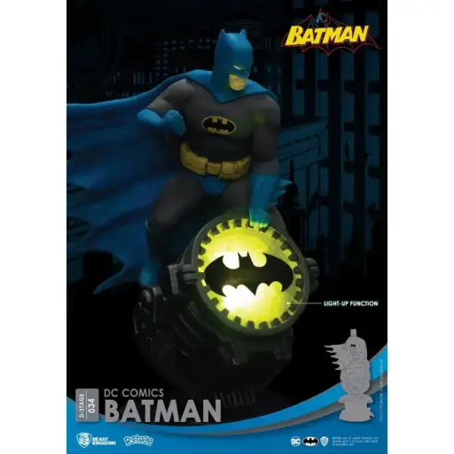 Figura Diorama Batman D-Stage 16cm con Luz