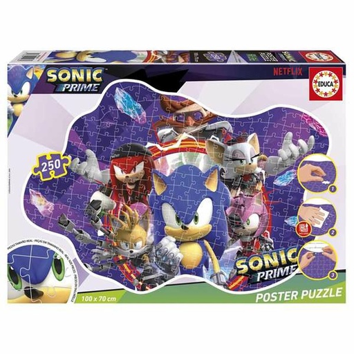 [20026] 250 Sonic Prime Poster Puzzle 