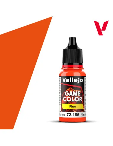 [72156] Vallejo Game Color Fluorescent Orange 72156