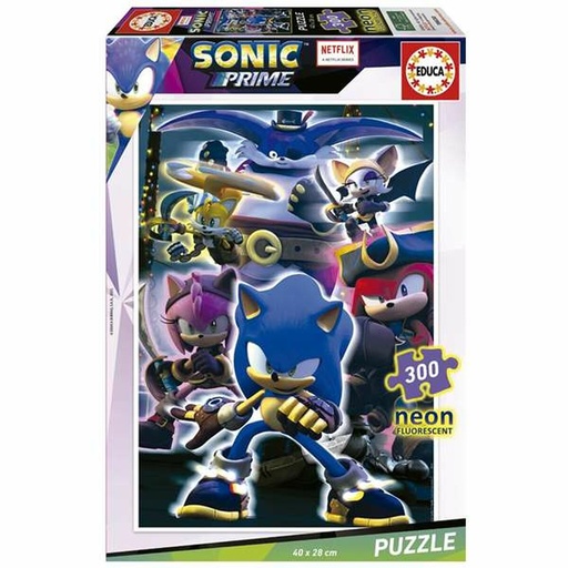 Puzzle Educa Neon Sonic 300 